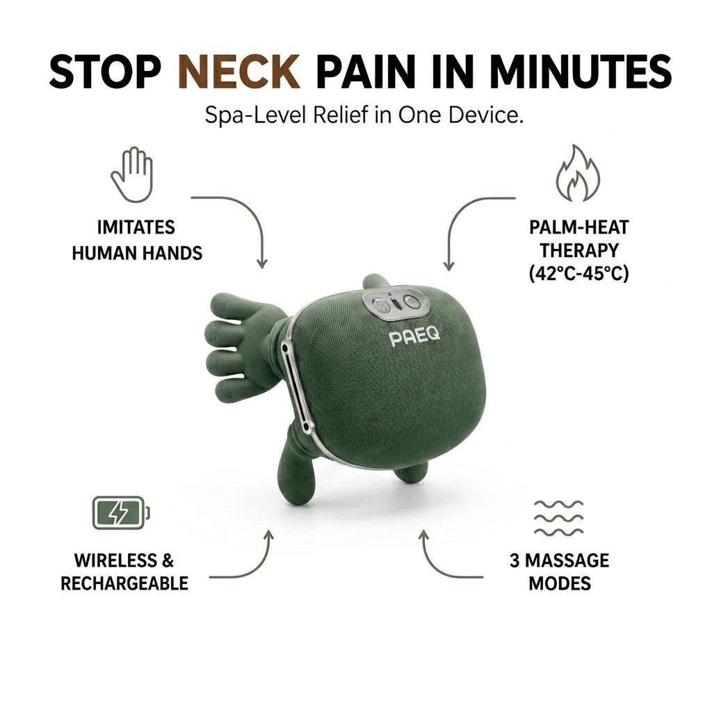 Paeq N7 Pro Neck Massager with Heat