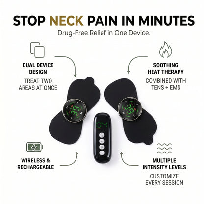 PAEQ Wireless TENS + EMS with Heat