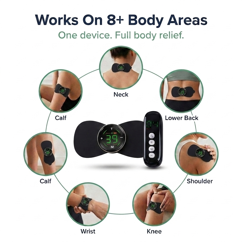 PAEQ Wireless TENS + EMS with Heat